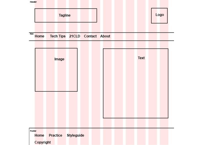 Bambi Gibson Wireframe 2 image